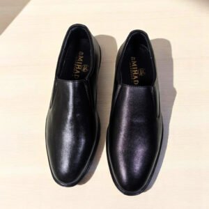 Premium Black Leather Formal Shoes For Men