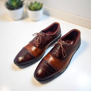 Premium Oxford Formal Shoes – Chocolate Color